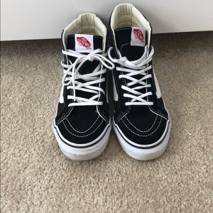 Vans Sk8 hi tops size 7